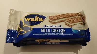 Sandwich Mild Cheese front packaging
