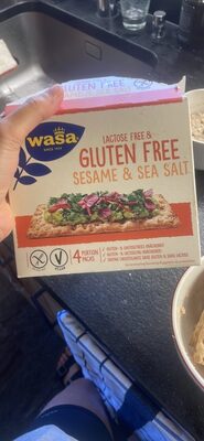 GLUTEN FREE SESAME & SEA SALT