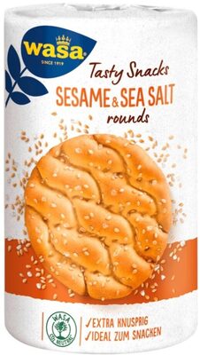 Rounds sesame & sea salt