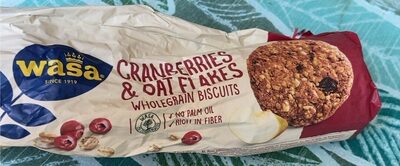 Wasa Kjeks Cranberry & Oat Flakes 250g