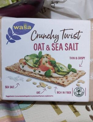 Crunchy twist Oat & Sea salt
