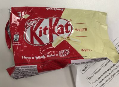Kit kat white