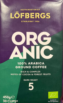 Lofbergs Organic Ground Coffee