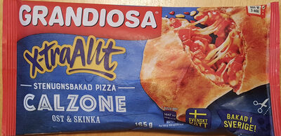 Grandiosa X-tra Allt Calzone Ost & Skinka