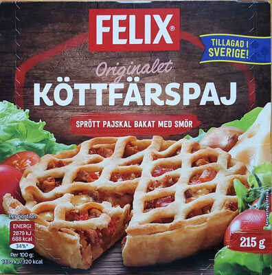 Felix Originalet Köttfärspaj