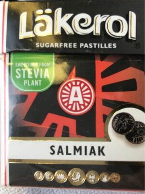 Läkerol SUGARFREE PASTILLES SWEETENER FROM STEVIA