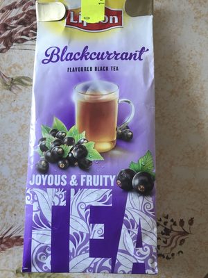 Blackcurrant flavoured black tea