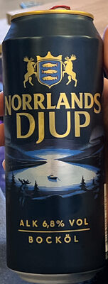 Norrlands Djup, 6,8% front packaging