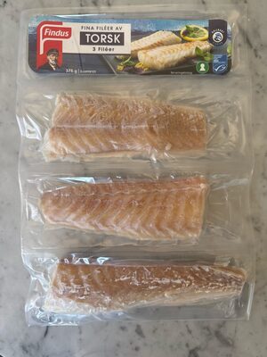 Fina filéer av Torskfilé