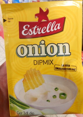 Onion dip mix front packaging