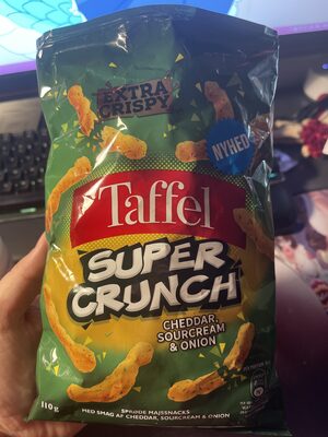 Cheddar, sourcream & Onion front packaging