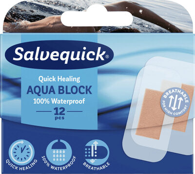Salvequick Plaster Quick Healing 12stk