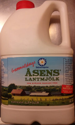 Skånemejerier Åsens Lantmjölk Gammaldags