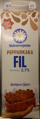 Skånemejerier fil pepparkaka front packaging