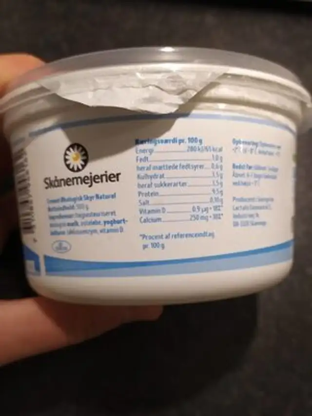 Stay strong nutrition facts table