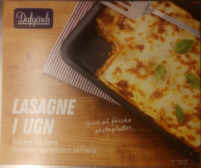 Dafgårds Lasagne i ugn