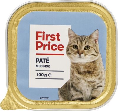 Våtfor til Katt Pate m/Fisk 100g First Price