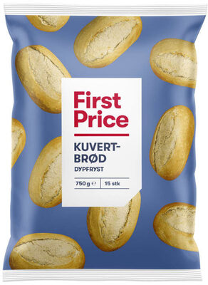 Kuvertbrød 15pk First Price