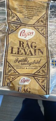 RÅG LEVAIN Rustikt surdegsbröd