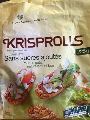Krisprolls complet sans sucres ajoutés
