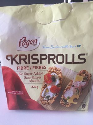 From sweden with love! KRISPROLLS front packaging
