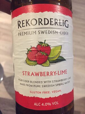 Rekorderlig Strawberry-Lime Cider
