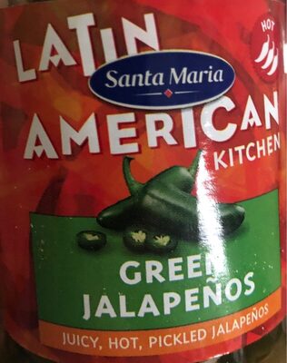 Green jalapenos front packaging