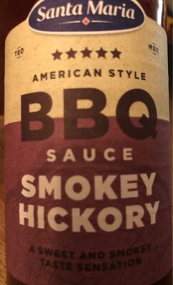 Sauce smokey hickory front packaging