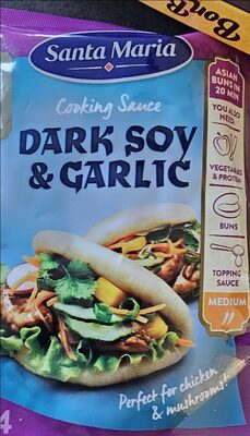 Dark soy & garlic