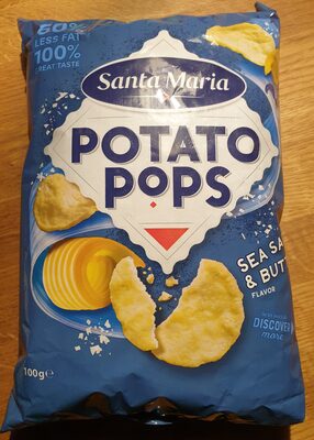 Potato Pops Sea Salt & Butter Flavor