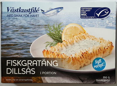 Fiskgratäng Dillsås