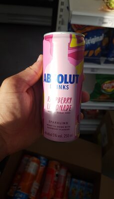 Absolut drink raspberry lemonade