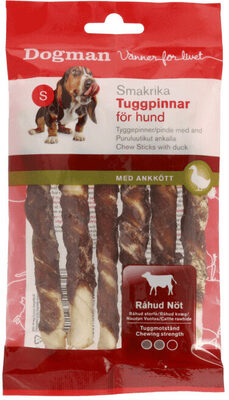 Tyggepinner med And 6pk