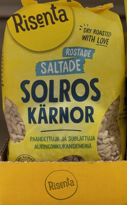 Rostade saltade solroskärnor