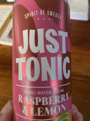 Tonic water raspberry lemon