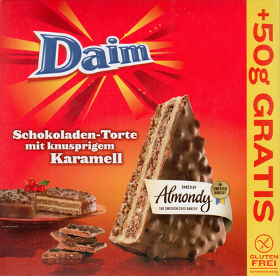 Daim schokoladen-torte