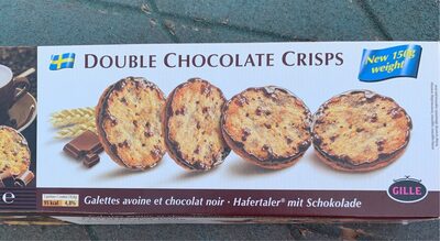 Double chocolate crisps