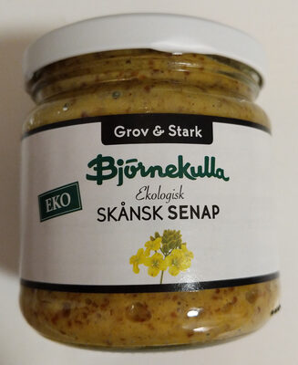 Ekologisk Skånsk Senap front packaging