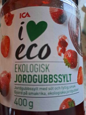 Ekologisk jordgubbssylt
