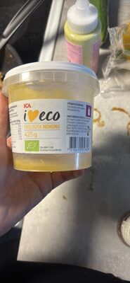 Ekologisk honung front packaging