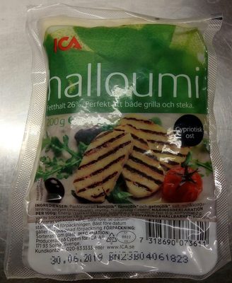 Halloumi front packaging