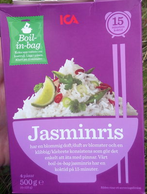 Jasminris 72,5g/Portion front packaging