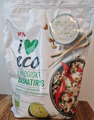 Basmatiris (Ekologiskt)