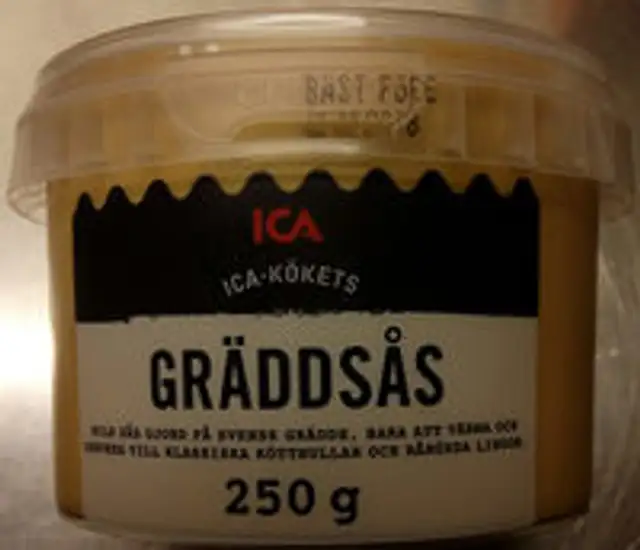 ICA-kökets Gräddsås