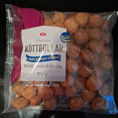Klassiska Köttbullar