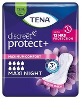 TENA Discreet+ Maxi Night - Pack of 6