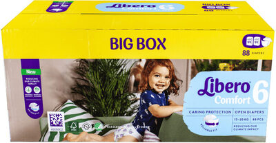 Libero Comfort str 6 13-20kg 88stk
