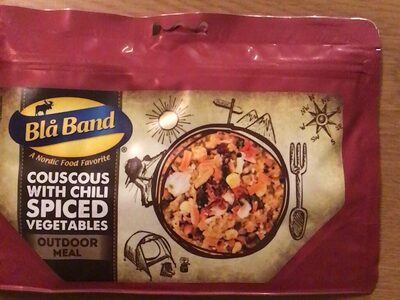 Couscous with chili spiced vegetables