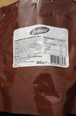 Linseneintopf mit Cocktailwürstchen front packaging