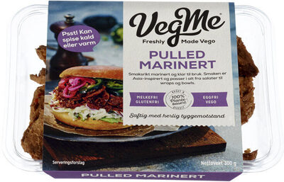 Pulled Marinert 300g Vegme